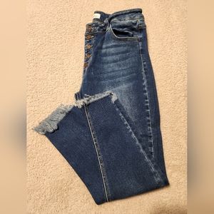 KANCAN SIZE 15/31 SKINNY HIGH RISE JEANS